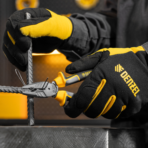 Плоскогубцы комбинированные 180 мм, трехкомпонентные рукоятки Denzel по ценам производителя в Челябинске с доставкой по всей России