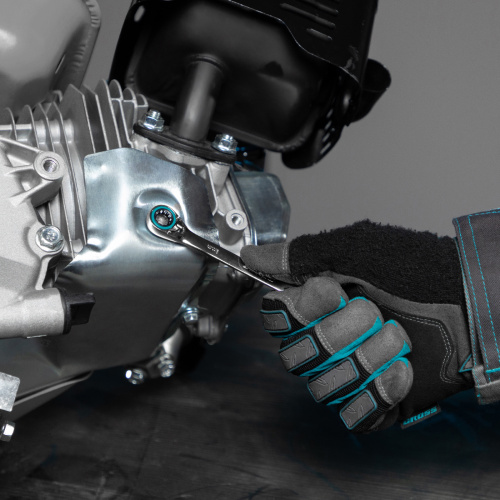 Набор ключей комбинированных с трещоткой, 8-19 мм, 7 шт, реверсивные, CrV Gross по ценам производителя в Челябинске с доставкой по всей России