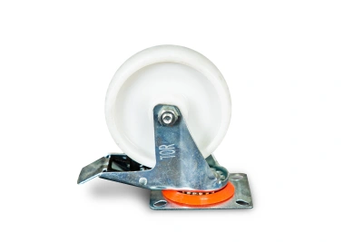 Колесо поворотное полипропилен SRCnb 55 125 мм с тормозом (N) по ценам производителя в Челябинске с доставкой по всей России