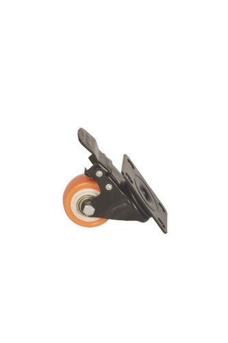 Колесо мебельное поворотное SCzb 25 50 мм с тормозом по ценам производителя в Челябинске с доставкой по всей России