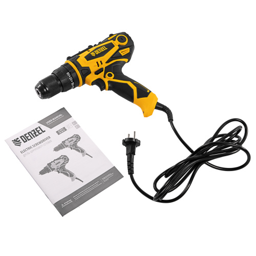 Дрель-шуруповерт сетевая ударная ISD-300-13 Denzel по ценам производителя в Челябинске с доставкой по всей России