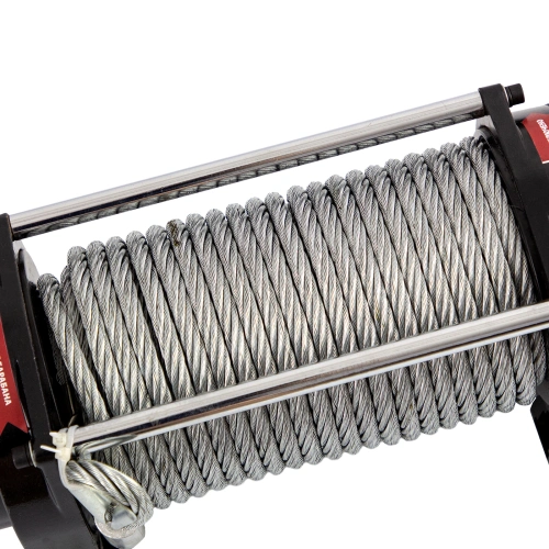 Лебедка автомобильная электрическая LB-4000, 4.5 т, 3.7 кВт, 12 В Denzel по ценам производителя в Челябинске с доставкой по всей России