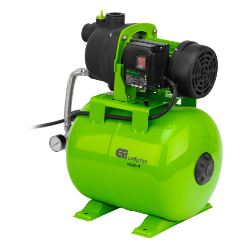 Насосная станция НС650-П, 650 Вт, напор 37 м, 3200 л/ч, ресивер 19 л Сибртех по ценам производителя в Челябинске с доставкой по всей России