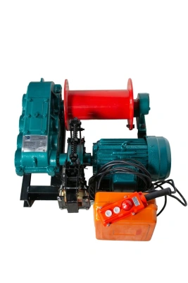 Лебедка электрическая  500кг 110м б/каната 380В TOR ЛМ