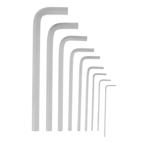 Набор ключей имбусовых HEX, 2-12 мм, CrV, 9 шт, удлиненныее с сатинированным покрытием Matrix по ценам производителя в Челябинске с доставкой по всей России