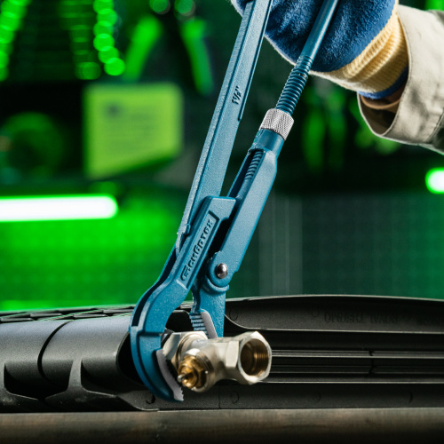 Ключ трубный рычажный №2, 1.5", литой, тип "B" Сибртех по ценам производителя в Челябинске с доставкой по всей России