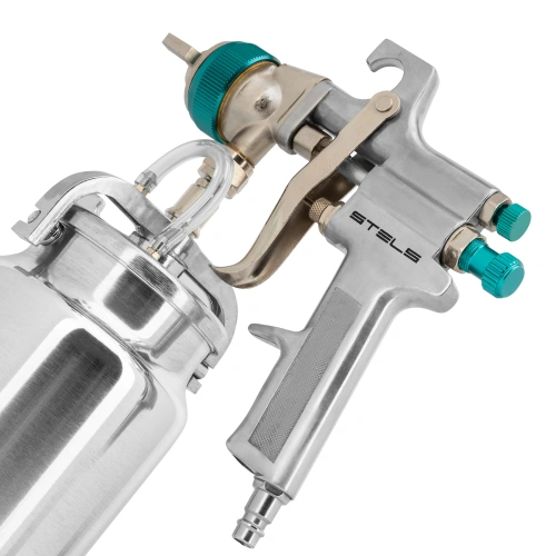 Краскораспылитель AS 702 НP профессиональный, всасывающего типа, сопло 1.8 мм и 2 мм Stels по ценам производителя в Челябинске с доставкой по всей России