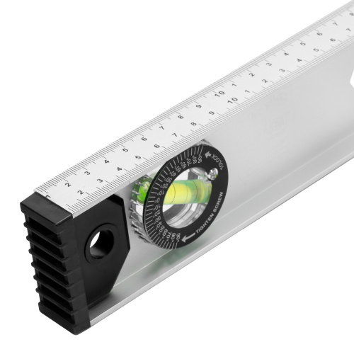 Уровень алюминиевый "Рельс", 1500 мм, 3 глазка (1 поворотный) Matrix по ценам производителя в Челябинске с доставкой по всей России