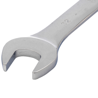 Ключ комбинированный трещоточный, 32 мм, CrV, зеркальный хром Matrix по ценам производителя в Челябинске с доставкой по всей России