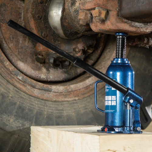 Домкрат гидравлический бутылочный, 12 т, h подъема 227-457 мм Stels по ценам производителя в Челябинске с доставкой по всей России