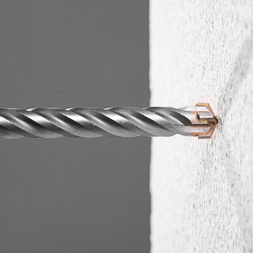 Бур по бетону, 12 x 210 мм, SDS Plus c крестовой пластиной Matrix по ценам производителя в Челябинске с доставкой по всей России