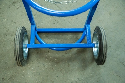 Тележка для пропановых баллонов TOR ПР-1, 1 баллон (литые колеса 250 мм) по ценам производителя в Челябинске с доставкой по всей России