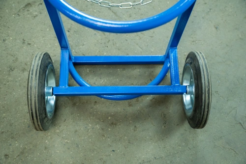 Тележка для пропановых баллонов TOR ПР-1, 1 баллон (литые колеса 250 мм) по ценам производителя в Челябинске с доставкой по всей России