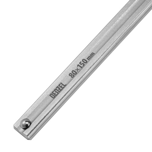 Струбцина F-образная, 80x150мм, кованая Denzel по ценам производителя в Челябинске с доставкой по всей России