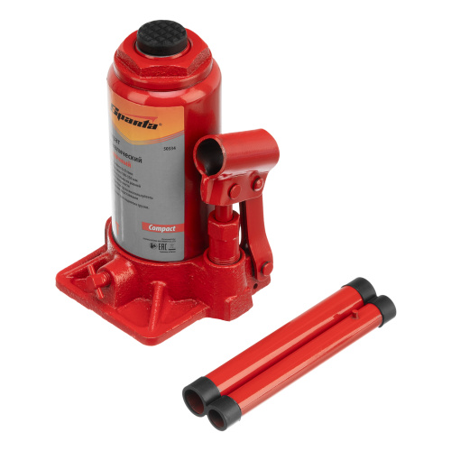 Домкрат гидравлический бутылочный 8 т, h подъема 180-350 мм Sparta Compact по ценам производителя в Челябинске с доставкой по всей России