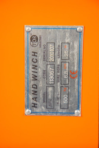 Лебедка ручная червячная TOR ЛРЧ 500 (VS) 0,5 т 25 м по ценам производителя в Челябинске с доставкой по всей России