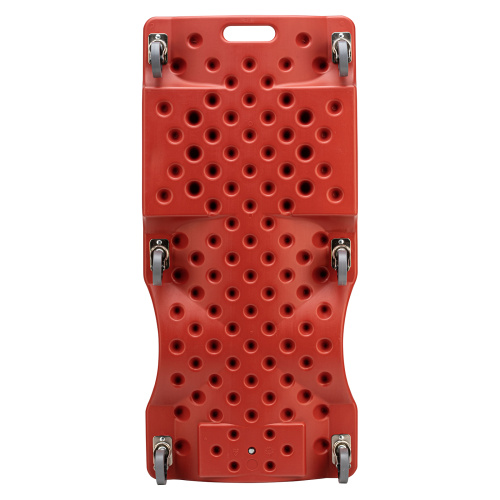 Лежак ремонтный на шести колесах, 1000 х 475 х 128 мм, пластиковый Matrix по ценам производителя в Челябинске с доставкой по всей России