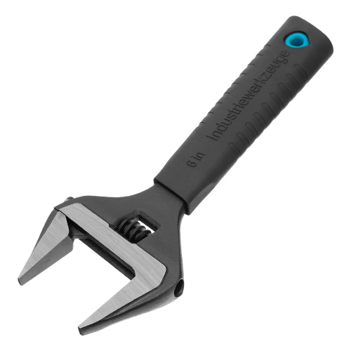 Ключ разводной, 150 мм, CrV, тонкие губки, защитные насадки Gross по ценам производителя в Челябинске с доставкой по всей России