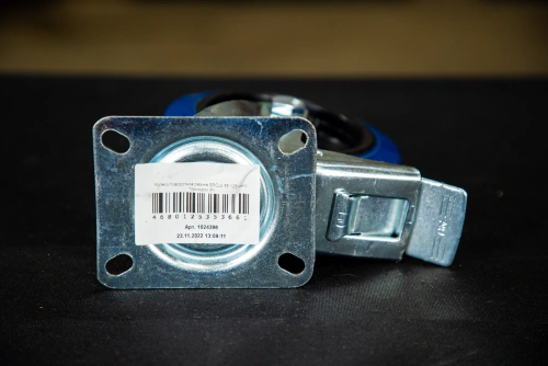 Колесо поворотное резина SRCLb 55 125 мм с тормозом (F) по ценам производителя в Челябинске с доставкой по всей России