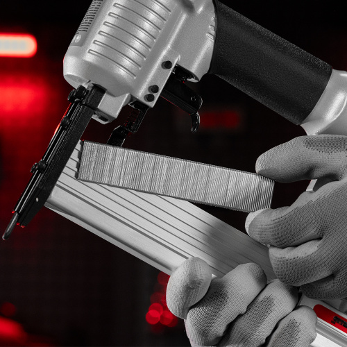 Скобы для пневматического степлера 18GA, 1.25 х 1 мм длина 25 мм ширина 5,7 мм, 5000 шт Matrix по ценам производителя в Челябинске с доставкой по всей России