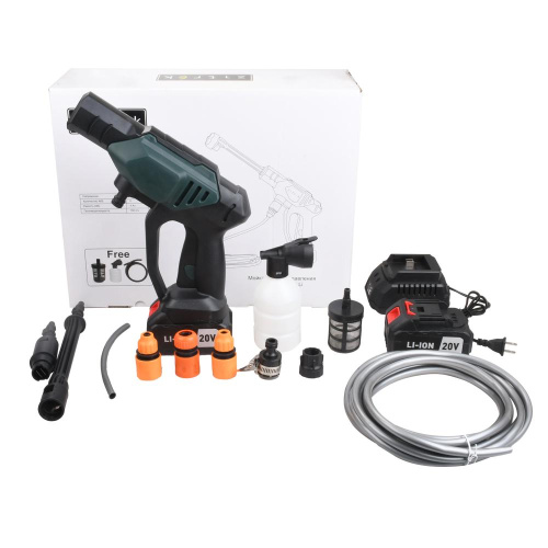 Мойка высокого давления аккумуляторная Zitrek ZKHP 20 Li, 2x4.0Ач по ценам производителя в Челябинске с доставкой по всей России