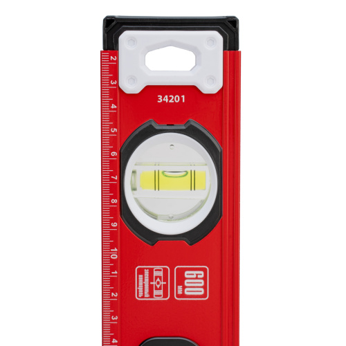 Уровень алюминиевый, фрезерованный, 3 глазка, рукоятки, 600 мм Matrix по ценам производителя в Челябинске с доставкой по всей России