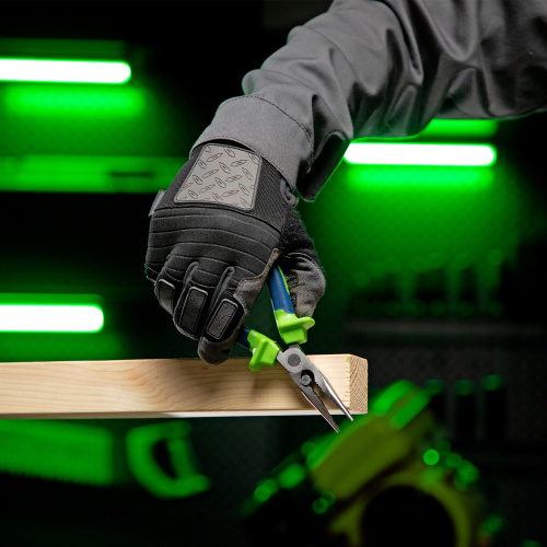 Длинногубцы прямые, 160 мм, двухкомпонентные рукоятки Сибртех по ценам производителя в Челябинске с доставкой по всей России