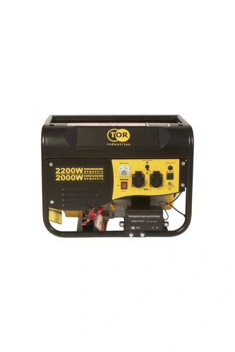 Генератор бензиновый 2,0 кВт 220В 15л с электростартером TOR TR2500E по ценам производителя в Челябинске с доставкой по всей России
