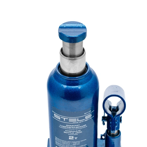 Домкрат гидравлический бутылочный телескопический, 2 т, H подъема 170-380 мм Stels по ценам производителя в Челябинске с доставкой по всей России
