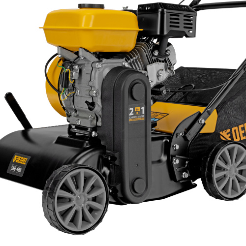 Скарификатор-аэратор бензиновый SAG-400, 212 см3, -15/+10 мм, 40 см Denzel по ценам производителя в Челябинске с доставкой по всей России