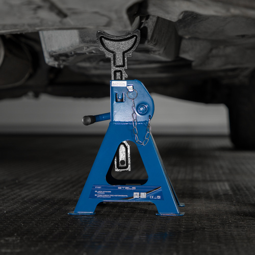 Подставки под автомобиль регулируемые, 3 т, H подъема 280-430 мм, 2 шт, Stels по ценам производителя в Челябинске с доставкой по всей России