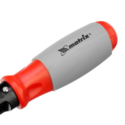 Отвертка реверсивная, поворотная головка, набор бит, CrV, 6 шт Matrix по ценам производителя в Челябинске с доставкой по всей России