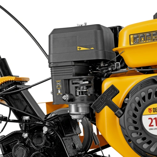 Мотоблок DPT-370S, 7 л.с., ремен.сцеп, фрез 3х4, ШОМ, передачи 3В/1Н Denzel по ценам производителя в Челябинске с доставкой по всей России