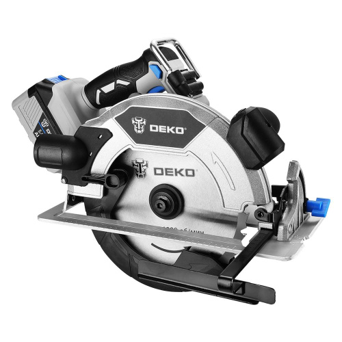 Дисковая (циркулярная) пила аккумуляторная DEKO CSDU20 PRO, 20В, 190мм, 1x5.0Ач по ценам производителя в Челябинске с доставкой по всей России