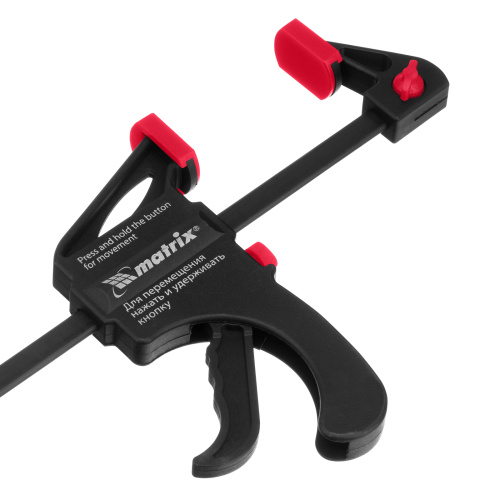 Струбцина универсальная, быстрозажимная, F-образная, 300 х 415 х 45 мм, пластиковый корпус Matrix по ценам производителя в Челябинске с доставкой по всей России