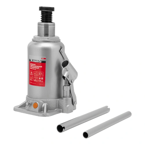 Домкрат гидравлический бутылочный, 20 т, h подъема 244-449 мм Matrix по ценам производителя в Челябинске с доставкой по всей России