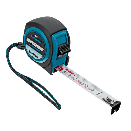 Рулетка Komfortabel 5 м х 19 мм,обрезиненный корпус Gross по ценам производителя в Челябинске с доставкой по всей России