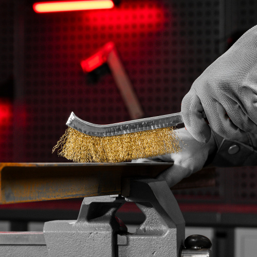 Набор щеток для дрели, 3 шт, 1 плоская, 65 мм, 50 мм "чашка", ручная металлическая Matrix по ценам производителя в Челябинске с доставкой по всей России