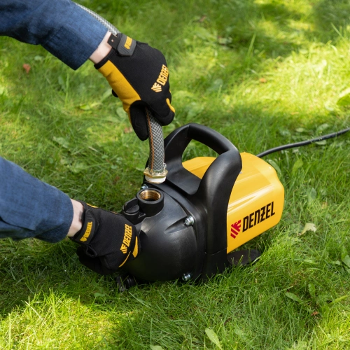 Садовый поверхностный насос GP 600, 600 Вт, 3000 л/ч, подъем 35 м, пластик Denzel по ценам производителя в Челябинске с доставкой по всей России