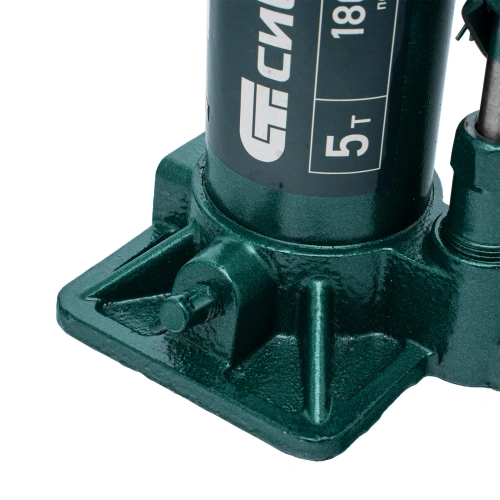 Домкрат гидравлический бутылочный, 5 т, 180-340 мм, в пласт. кейсе Сибртех по ценам производителя в Челябинске с доставкой по всей России