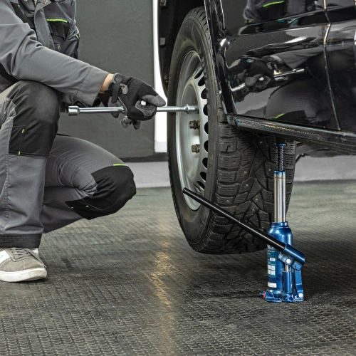 Домкрат гидравлический бутылочный, 4 т, h подъема 188-363 мм, в пластиковом кейсе Stels по ценам производителя в Челябинске с доставкой по всей России