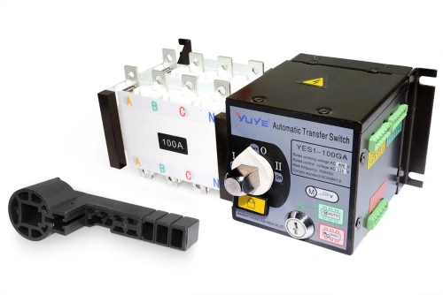 Реверсивный рубильник YES1-100GA/4P In100A по ценам производителя в Челябинске с доставкой по всей России