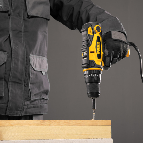 Дрель-шуруповерт сетевая ударная ISD-300-13 Denzel по ценам производителя в Челябинске с доставкой по всей России