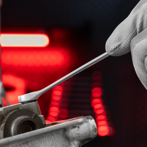 Набор ключей комбинированных, 6-22 мм, 12 шт, CrV, матовый хром Matrix по ценам производителя в Челябинске с доставкой по всей России