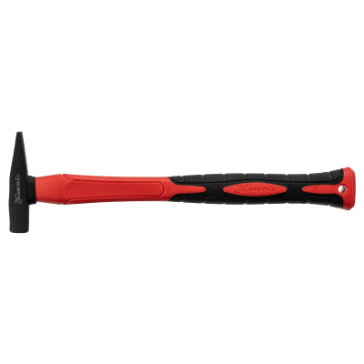 Молоток слесарный optimal, 100 г, фибергласовая обрезиненная рукоятка, квадратный боек Matrix по ценам производителя в Челябинске с доставкой по всей России