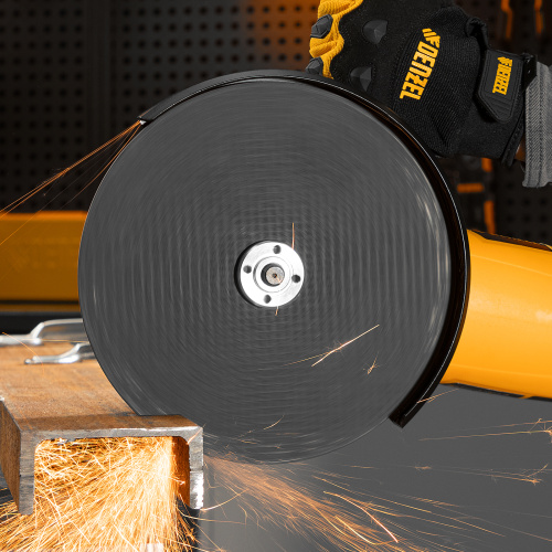 Машина шлифовальная угловая AG230-2600, 2600 Вт, 230 мм, 6000 об/мин Denzel по ценам производителя в Челябинске с доставкой по всей России