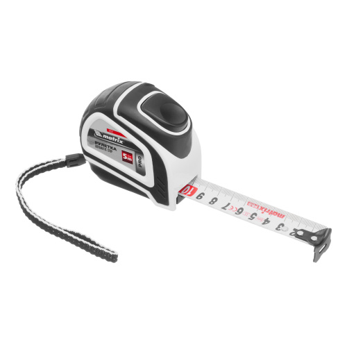 Рулетка Autostop,5 м х 25 мм,двухкомпонентный корпус,автоматическая фиксация,Pro Matrix по ценам производителя в Челябинске с доставкой по всей России