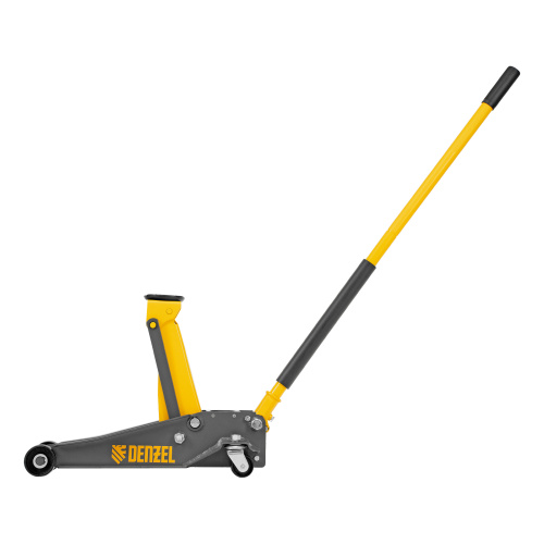 Домкрат гидравлический подкатной, 3 т, 125-470 мм, быстрый подъем, проф. Denzel по ценам производителя в Челябинске с доставкой по всей России