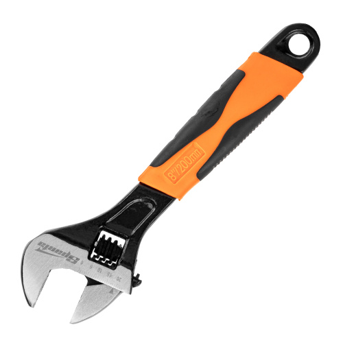 Ключ разводной, 200 мм, двухкомпонентная рукоятка Sparta по ценам производителя в Челябинске с доставкой по всей России