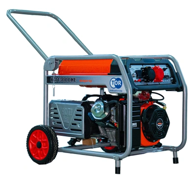 Генератор бензиновый 9,0 кВт 220В/380В с электростартером TOR KM13000HE по ценам производителя в Челябинске с доставкой по всей России
